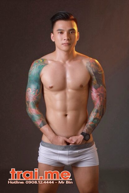 Body Mình Dây Gym Cân Đối Da Trắng Hấp Dẫn, Mặt Rất Men Đẹp Trai ( Đạt A533 )