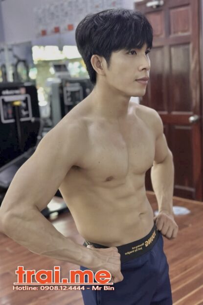 Gym Đẹp, Da Ngâm Massage Tốt, Boy Top Bot Good! Điệu Nghệ ( LÂM A489 )