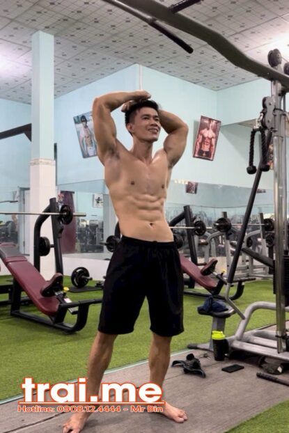 Body Gym Sáu Múi, Trai Thẳng, Gặp Trực Tiếp Rất Vui Vẻ Thân Thiện ( HUY A475 )
