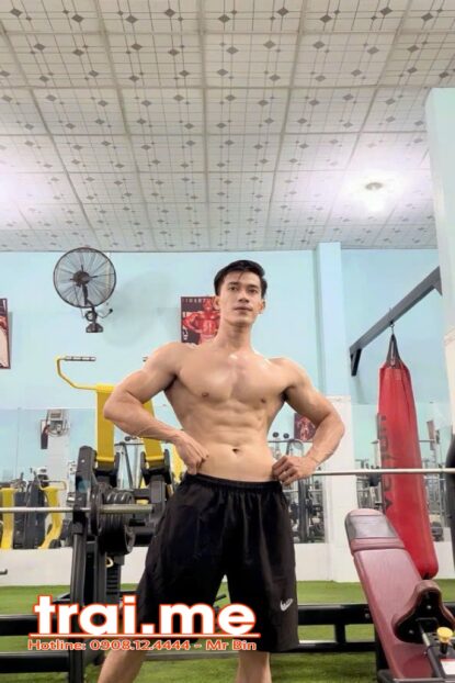 Body Gym Sáu Múi, Trai Thẳng, Gặp Trực Tiếp Rất Vui Vẻ Thân Thiện ( HUY A475 )