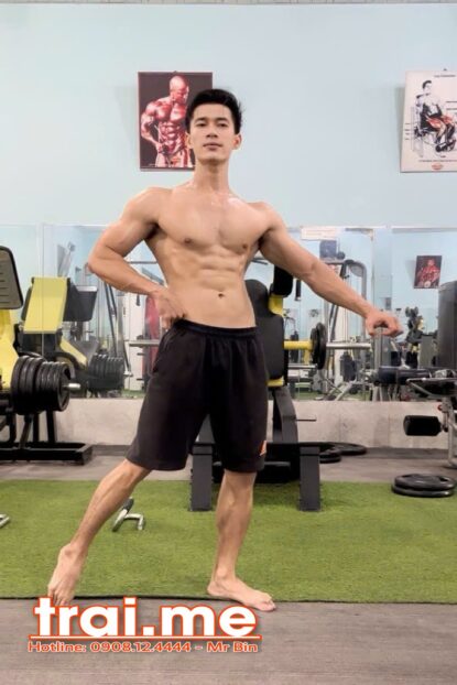 Body Gym Sáu Múi, Trai Thẳng, Gặp Trực Tiếp Rất Vui Vẻ Thân Thiện ( HUY A475 )