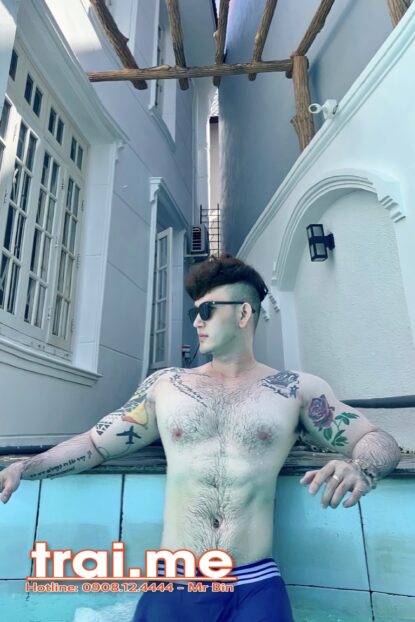 Hotboy Lông Rậm Rạp, Massage Giỏi, Cu To ( Phúc A322 )