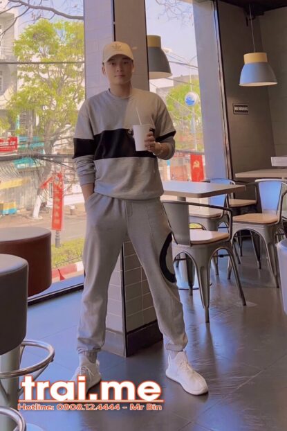 Suất Xắc, Trai Trẻ Tơ Cực Menly  Body Gym Hàng To ( Hoàng A403 )