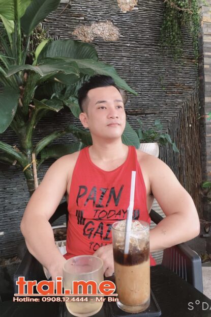 Trai Thẳng Body Gym Cu Bự, Cao To Đẹp Trai ( Trung A429 )