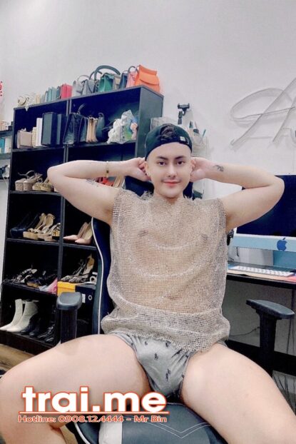 Hotboy Model Ảnh Thời Trang, Da Trắng Làm Tình Dâm Bao Sướng ( BẢO A370 )