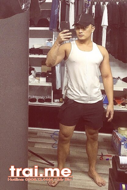 Hot Boy Gym Mình Dây Long Bụng Đẹp Phục Vụ Nhiệt Tình A Đến Z ( Quân A532 )