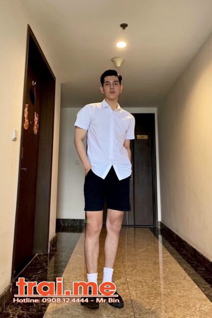 Model Thời Trang Cao 1m80 Đẹp Trai Làm Kín Đáo Tránh Thủ Khách ( Thuận A390 )