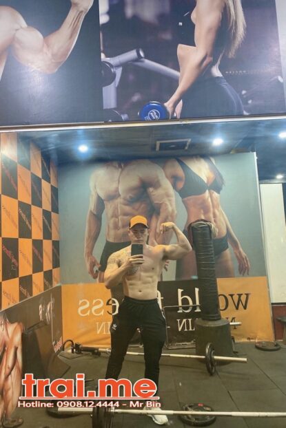 BOY GYM – Body Siêu Nét Hấp Dẫn, Bao Uống Nước Mía Ăn Múi Sầu Riêng ( ĐẮC A480 )