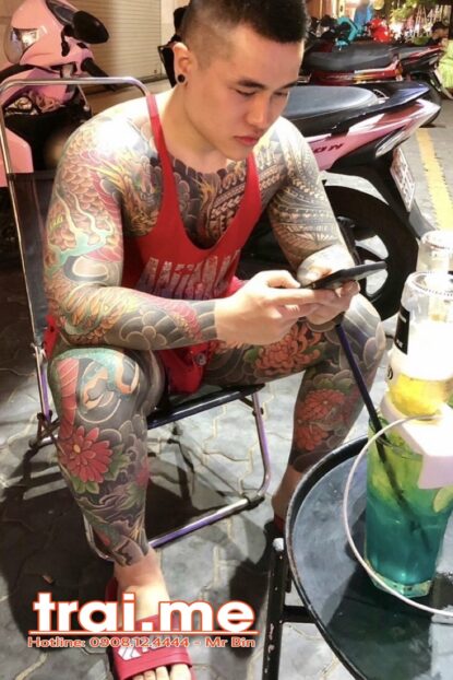 Trai Thẳng SN 2000 Body Gym Xăm Full Người Only Top Men ( Khang Xăm )