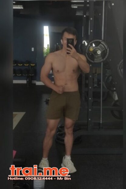 Trai Ngon Siêu Phẩm Đến Rồi AE Nhen, Body Gym Ngoan, Biết Massage TopBot Xuất Xắc ( PHONG A631 )