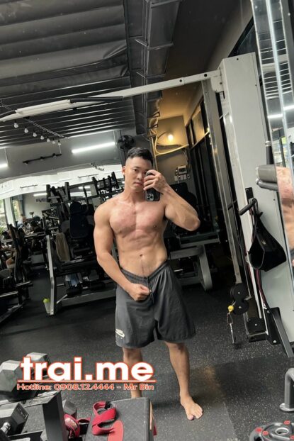 Model Gym Thể Hình Thời Trang Tự Do Gym Đẹp Cu Bự ( Hùng A643 )