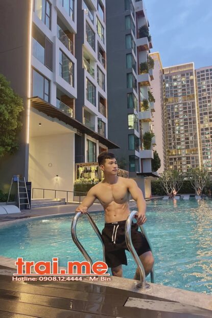 Hotboy Gym – Body Cực Đẹp, Mặt Đẹp Nam Tính Rất Dâm ( MODEL A413 )