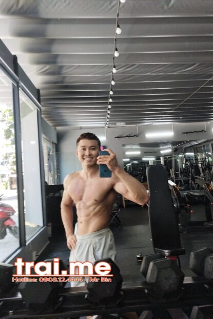 Model Gym Thể Hình Thời Trang Tự Do Gym Đẹp Cu Bự ( Hùng A643 )