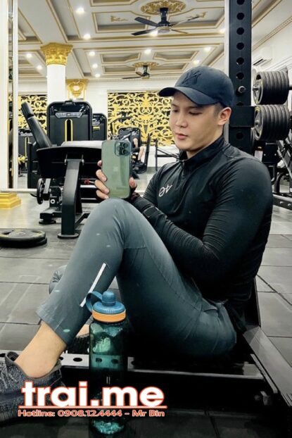 HLV Gym 1m85 80kg Xăm Trổ Men 100% Chuyên Top, Massage Cứng ( TIGER A477 )