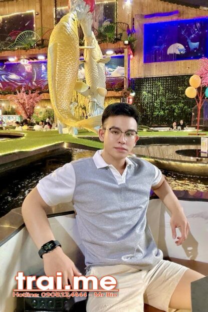 Model Ngon, Đẹp Trai, Cao Ráo Da Trắng Thư Sinh Cu Bự Đẹp ( Thịnh A462 )