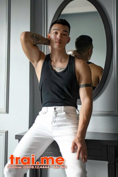 Trai Men Tuýp Người Mình Dây, Cao Ráo Sạch Sẽ, Cu Thẳng Ngon ( Cơ A496 )