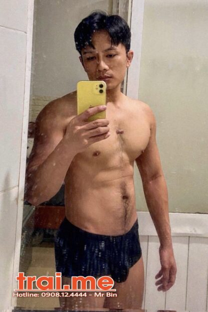Hot Boy Gym Mình Dây Long Bụng Đẹp Phục Vụ Nhiệt Tình A Đến Z ( Quân A532 )