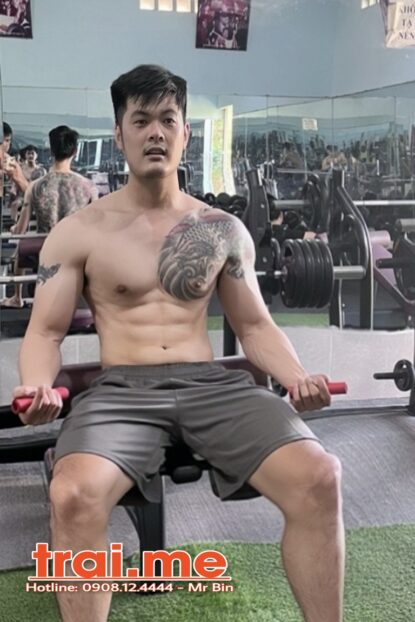 Top Gym Trai Thẳng Ngoại Hình Đang Trong Thời Gian Đẹp Nhất ( Trọng A565 )