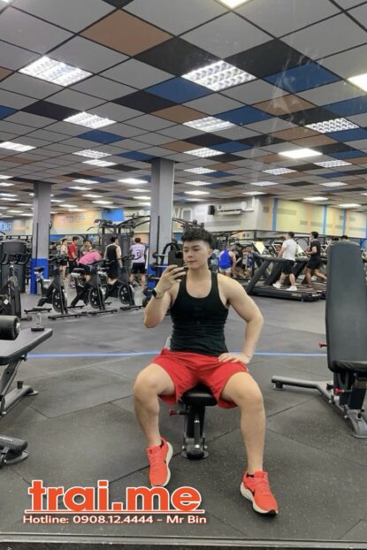 Trai Cu Đẹp Chơi Thể Hình Tướng Ngon, Làm Tình Massage Giỏi (TRUNG A442)