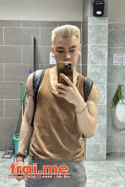 Đỉnh Của Chóp, Em Trai Body Gym 6 Múi Mình Dây Cu Bự Thẳng Băng ( Binz A615 )