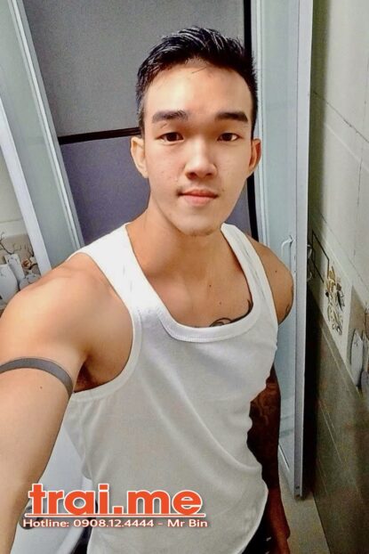 Trai Men Tuýp Người Mình Dây, Cao Ráo Sạch Sẽ, Cu Thẳng Ngon ( Cơ A496 )