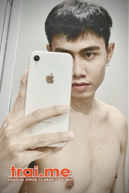 Mê Mẫn Body Slime Nam Tính Với Cây Hàng To, Mặt Teen ( Thiên A649 )