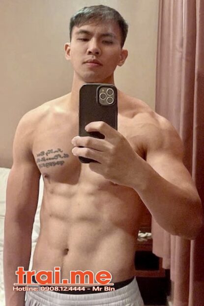 Menly Cu Bự, Body Gym Đẹp Ngoại Hấp Dẫn Cent Top, Chơi Cực Sướng ( Đăng A691 )