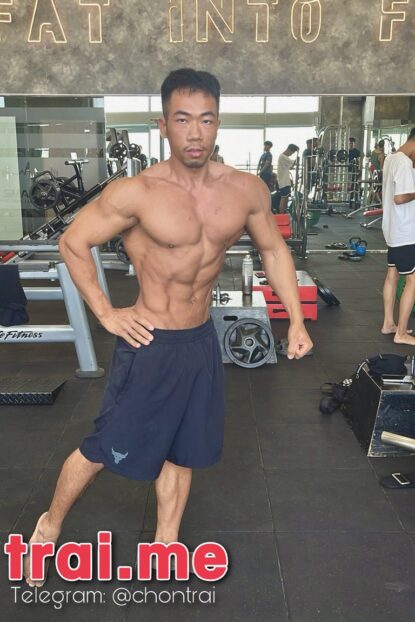 HLV Thể Hình Cực Men, Cực Dâm, Chuẩn Gu Cho Ae Thích Trai Thẳng Dâm ( Quế A702 )