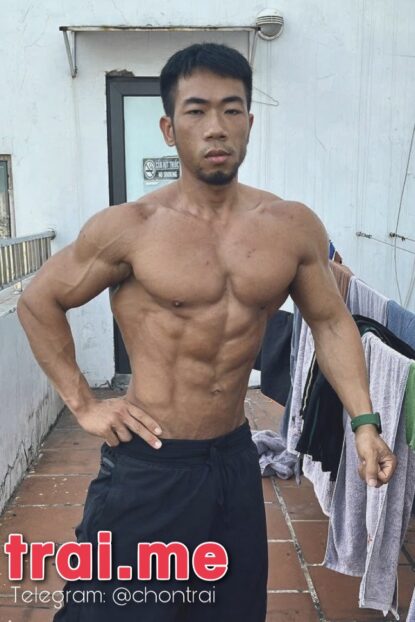 HLV Thể Hình Cực Men, Cực Dâm, Chuẩn Gu Cho Ae Thích Trai Thẳng Dâm ( Quế A702 )