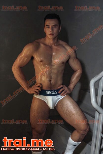 Boy MEN Slime Body Sexy TOP BOT AZ ( Hoà A493 )