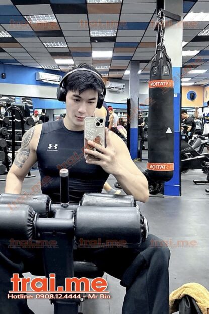 Trai Gym Face Mặt Cực Duyên, Làm Tình Bao Dâm Bao Sướng ( NELL A372 )