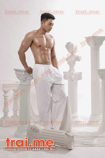 Boy HLV Thể Hình Đi Khách Body Cực Ngon, Face Mặt Cực Men, Body 6 Múi ( Phong A707 )