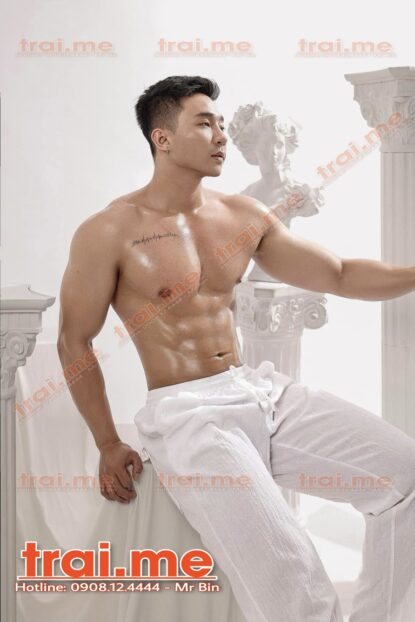 Boy HLV Thể Hình Đi Khách Body Cực Ngon, Face Mặt Cực Men, Body 6 Múi ( Phong A707 )