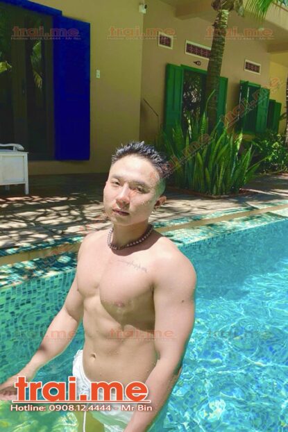 Boy HLV Thể Hình Đi Khách Body Cực Ngon, Face Mặt Cực Men, Body 6 Múi ( Phong A707 )