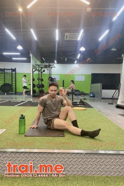 Boy HLV Thể Hình Đi Khách Body Cực Ngon, Face Mặt Cực Men, Body 6 Múi ( Phong A707 )