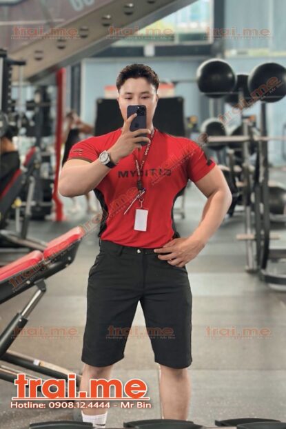 Model Thể Hình, Huấn Luyện Viên Gym Body Cực Mạnh Mẽ, Cao To Khủng ( Phú Bb100 )