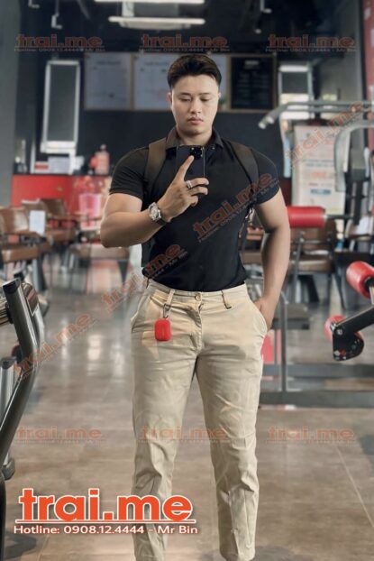 Model Thể Hình, Huấn Luyện Viên Gym Body Cực Mạnh Mẽ, Cao To Khủng ( Phú Bb100 )