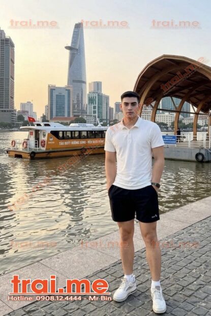 Hotboy Da Trắng, Hàng To Body Quá Sexy Boy, Làm Tình Rất Yêu ( Tú A642 )