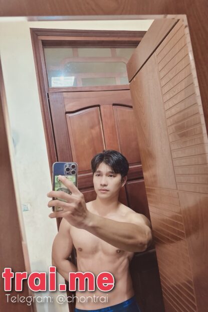 Hotboy Gym – Body Cực Đẹp, Mặt Đẹp Nam Tính Rất Dâm ( MODEL A413 )
