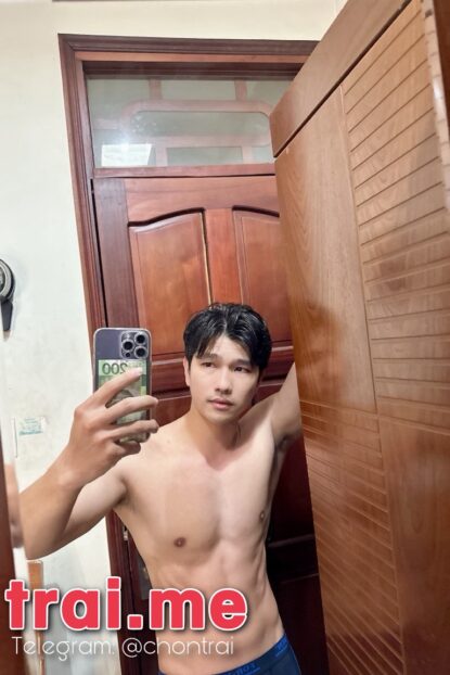 Hotboy Gym – Body Cực Đẹp, Mặt Đẹp Nam Tính Rất Dâm ( MODEL A413 )