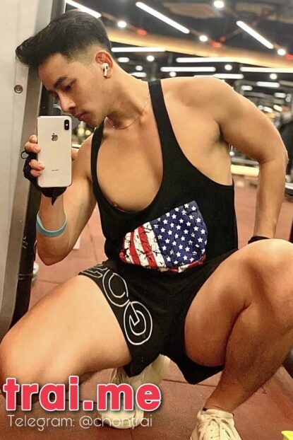 Hotboy Mặt Cực Duyên Gym Đẹp, Tình Cảm Như Người Yêu, Top Bot ( TÍN A608 )