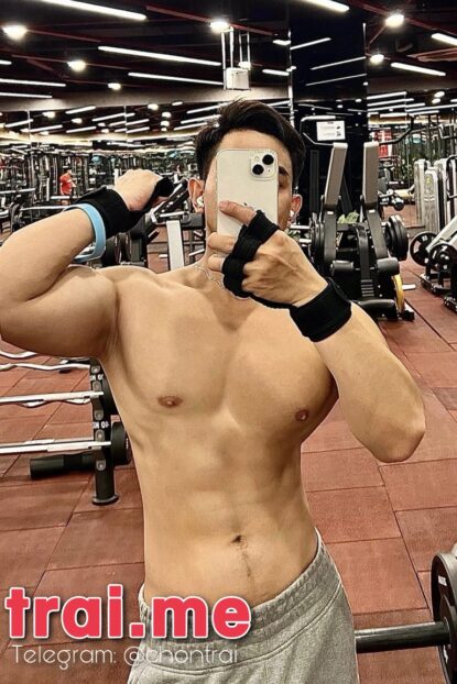Hotboy Mặt Cực Duyên Gym Đẹp, Tình Cảm Như Người Yêu, Top Bot ( TÍN A608 )