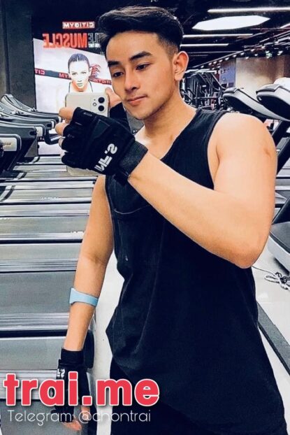 Hotboy Mặt Cực Duyên Gym Đẹp, Tình Cảm Như Người Yêu, Top Bot ( TÍN A608 )