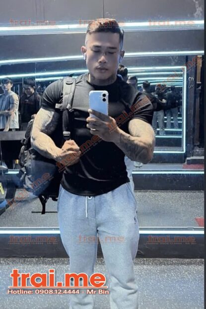 HUẤN LUYỆN VIÊN GYM KHỦNG, TOP GOOD, XĂM FULL BODY CỰC ĐẸP ( RADO BB108 )