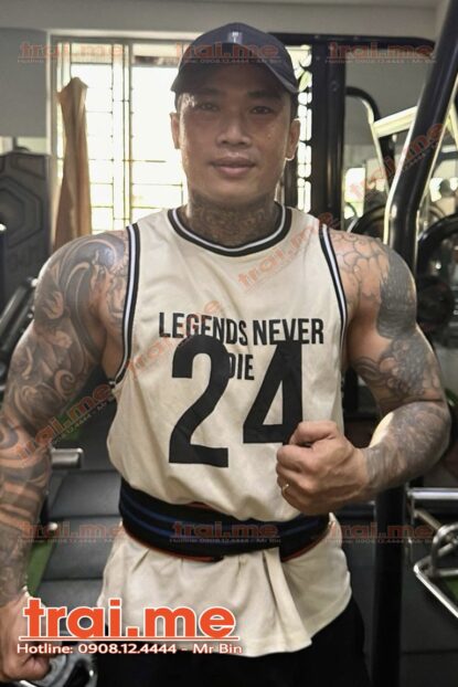 HUẤN LUYỆN VIÊN GYM KHỦNG, TOP GOOD, XĂM FULL BODY CỰC ĐẸP ( RADO BB108 )