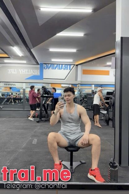 Trai Cu Đẹp Chơi Thể Hình Tướng Ngon, Làm Tình Massage Giỏi (TRUNG A442)