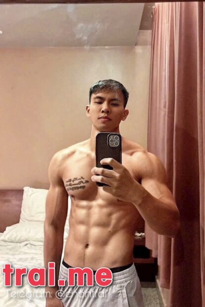 Menly Cu Bự, Body Gym Đẹp Ngoại Hấp Dẫn Cent Top, Chơi Cực Sướng ( Đăng A691 )