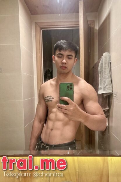 Menly Cu Bự, Body Gym Đẹp Ngoại Hấp Dẫn Cent Top, Chơi Cực Sướng ( Đăng A691 )